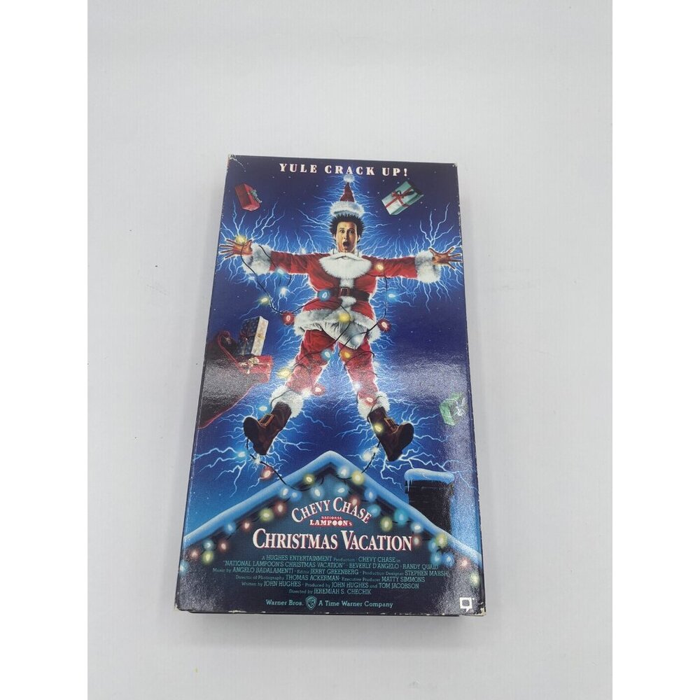 National Lampoons Christmas Vacation VHS Tape 1989 Classic Family Movie Film
